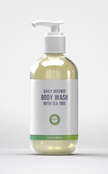 Daily Defense Body Wash with Tea Tree - 12 FL. OZ.