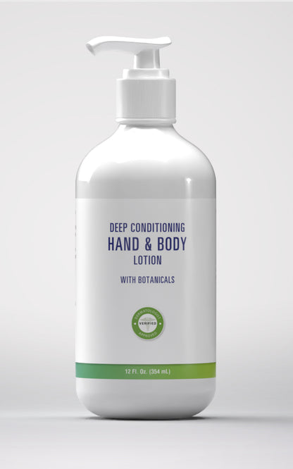Deep Conditioning Hand & Body Lotion with Botanicals