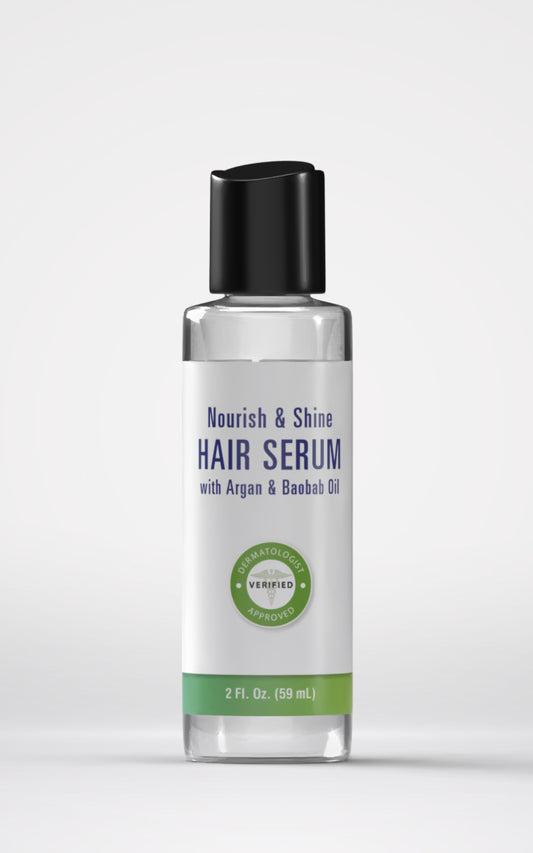SAMPLE - Nourish & Shine Hair Serum with Argan & Baobab Oil