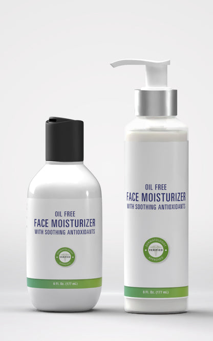 Oil Free Face Moisturizer with Soothing Antioxidants
