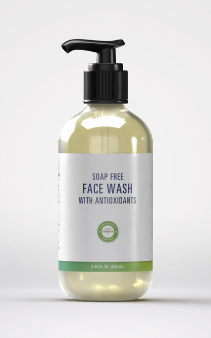 Soap Free Face Wash with Antioxidants