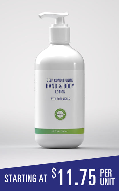 Deep Conditioning Hand & Body Lotion with Botanicals