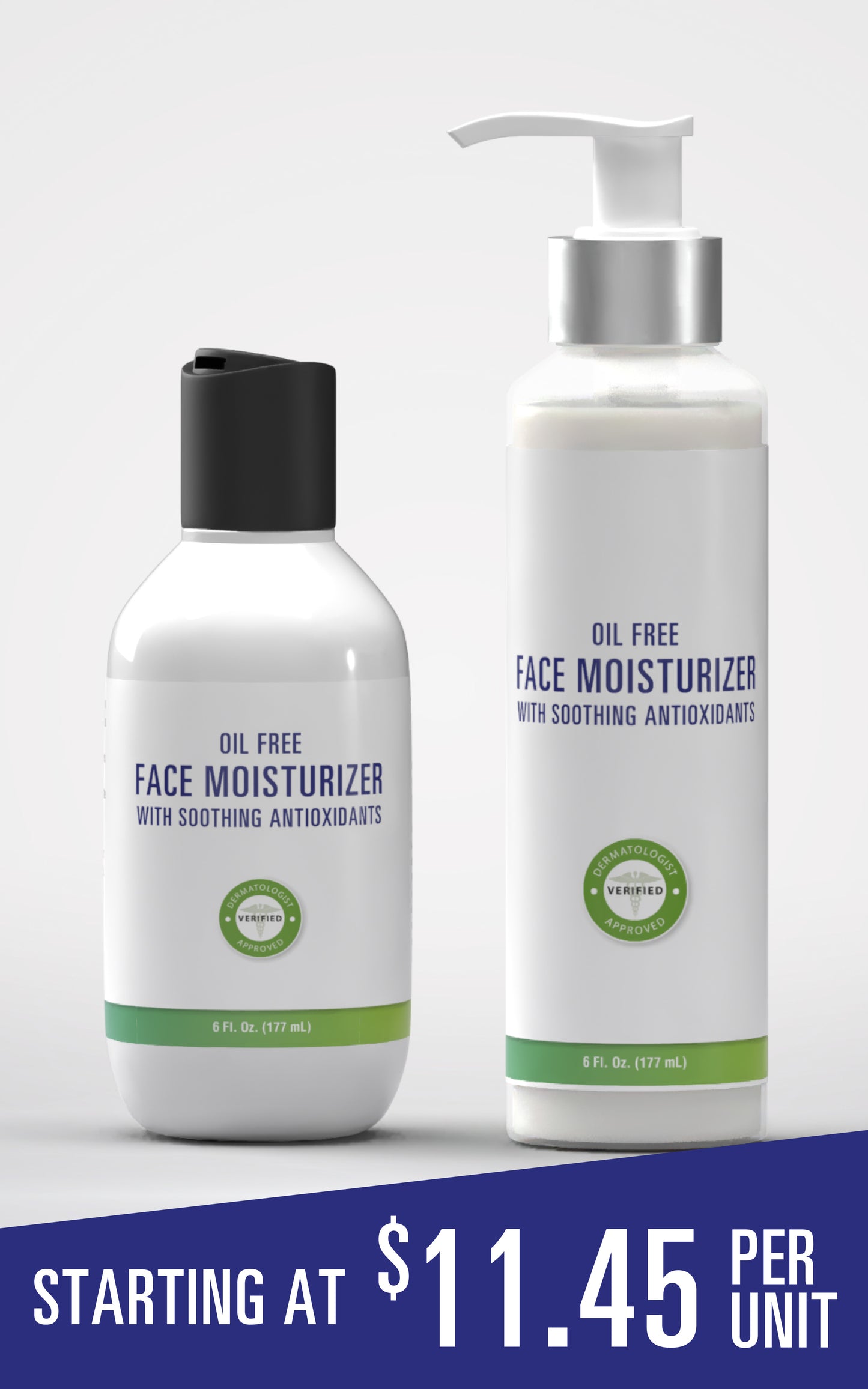 Oil Free Face Moisturizer with Soothing Antioxidants